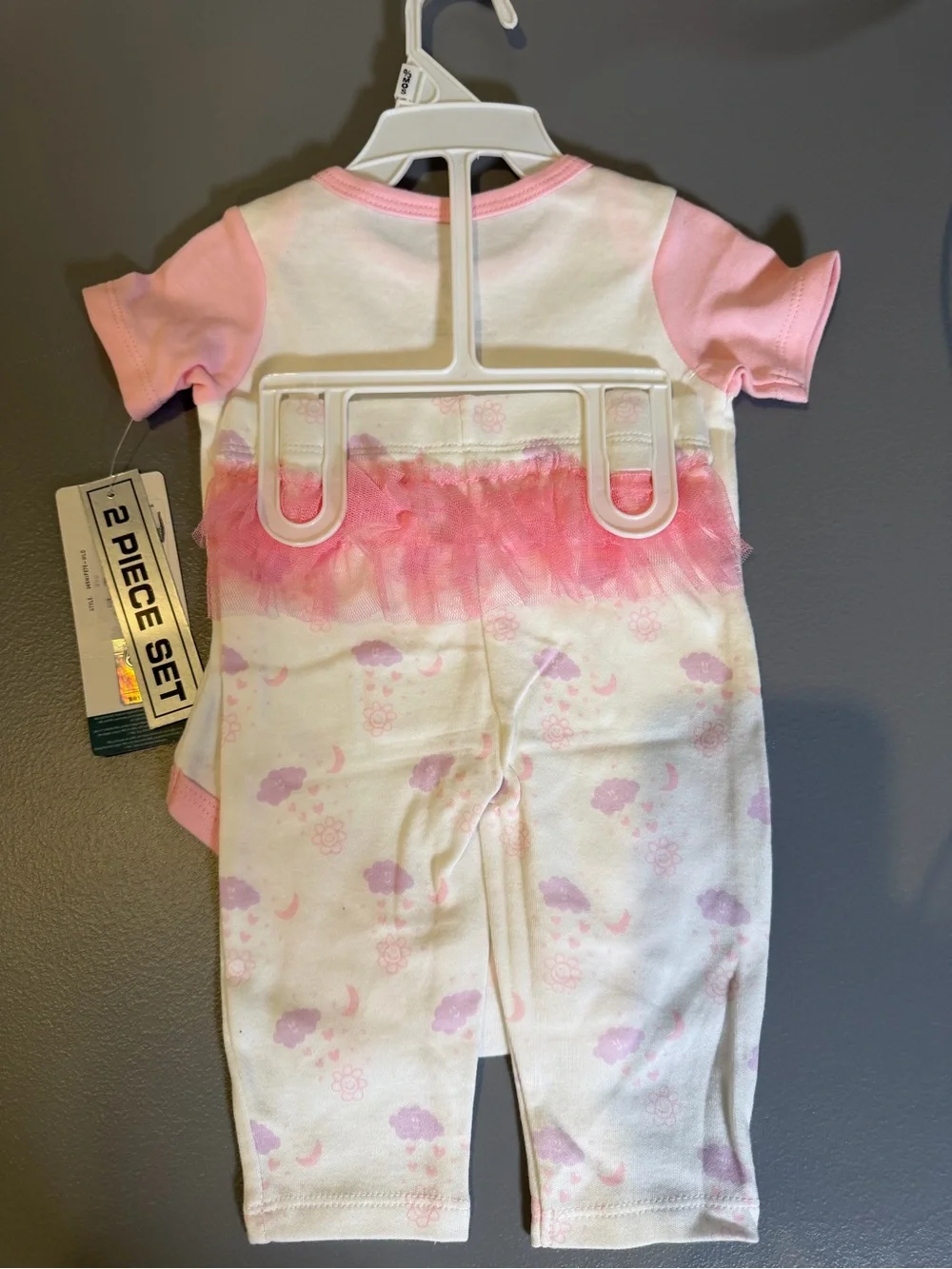 Minnesota Wild NHL Baby Girls 2 Piece Bodysuit Tutu Pants Set NWT
